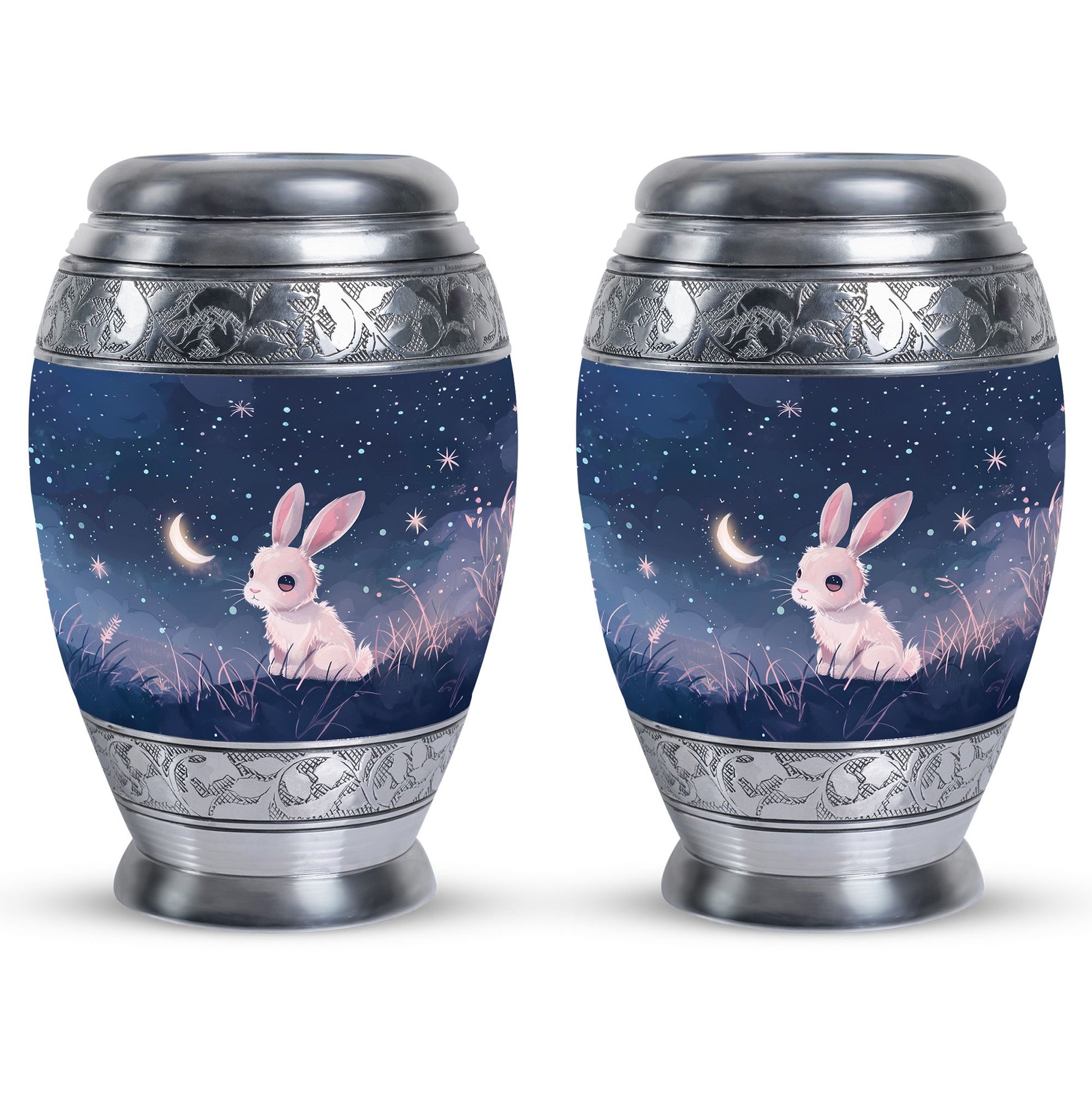 Night Bunny Cremation Urn - Pet Urns For Bunny Ashes