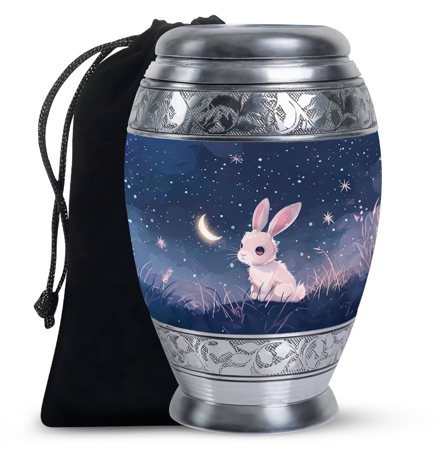 Personalized Pet Cremation Urn for Pet Ashes - 10-inch, 200 cu in - Yatskia