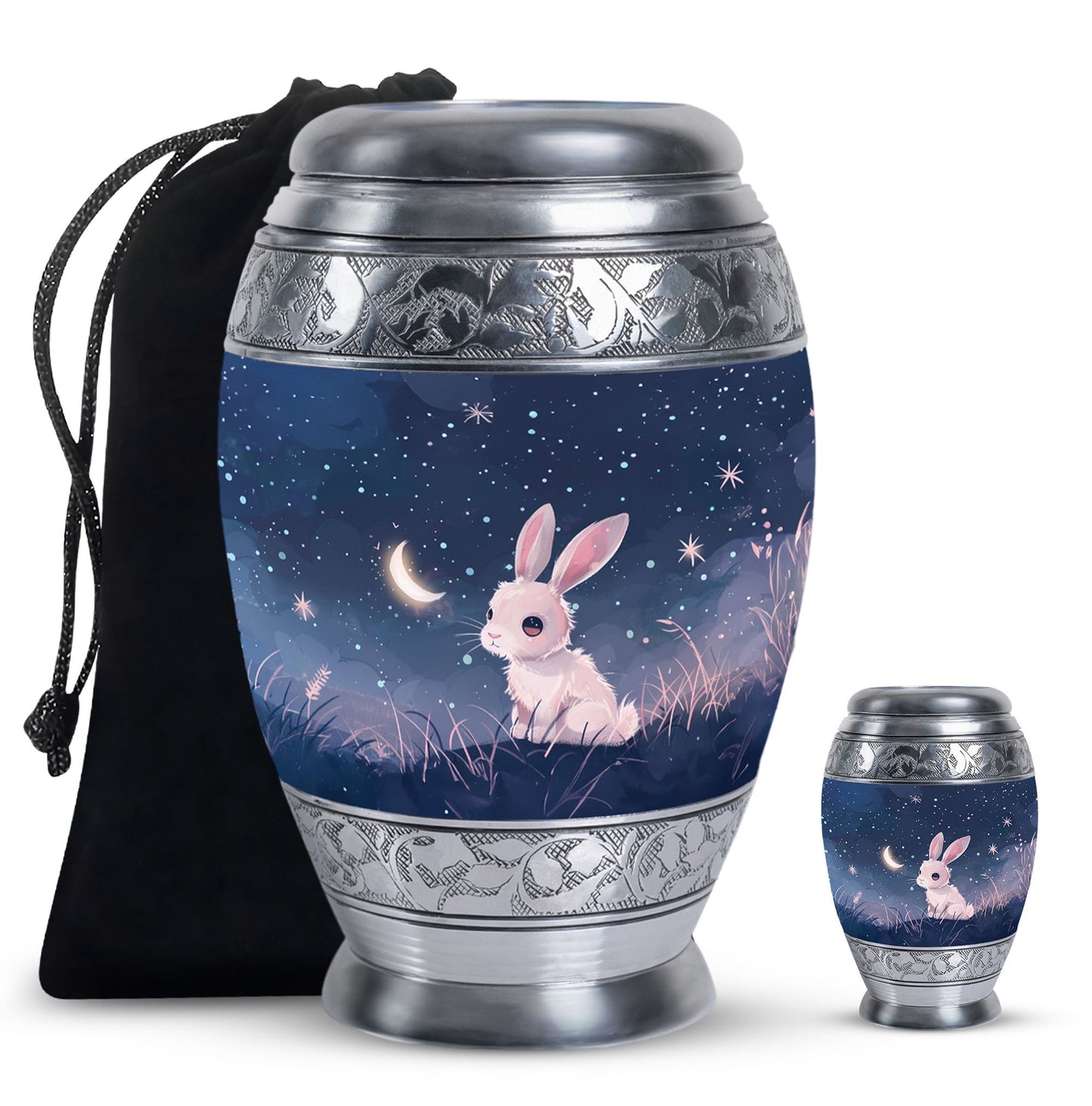 Personalized Pet Cremation Urn for Pet Ashes - 10-inch, 200 cu in - Yatskia