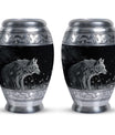 Wilderness Wolf Cremation Urns For Human Ashes - Urn For Men & Women