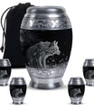 Wilderness Wolf Cremation Urns For Human Ashes - Urn For Men & Women