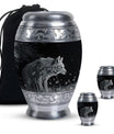 Wilderness Wolf Cremation Urns For Human Ashes - Urn For Men & Women