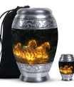 Fiery River Steeds Horse Cremation Urn For Human Ashes - Funeral Urns