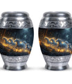Galloping Horses Cremation Urn For Human Ashes - Urns For Adult Male