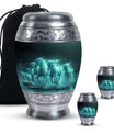 Mist Horses Cremation Urns For Human Ashes - Urn For Men & Women