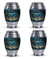 Blue Elephant Cremation Urn for Human Ashes - Cremation Urns For Adults