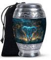 Blue Elephant Cremation Urn for Human Ashes - Cremation Urns For Adults