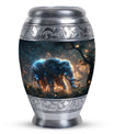 Majestic Elephant Night Forest Design - Funeral Urns For Men & Women