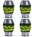 Majestic Green Unicorn Cremation Urn - Urns For Women Ashes