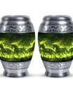 Majestic Green Unicorn Cremation Urn - Urns For Women Ashes