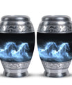 White Horse Cremation Urn - Adult Urns For Human Ashes Women