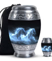 White Horse Cremation Urn - Adult Urns For Human Ashes Women