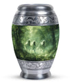Unicorn In Forest Urn - Large Urn For Ashes For Women