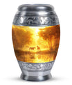Golden Forest Serenity Cremation Urns For Human Ashes - Funeral Urn