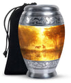Golden Forest Serenity Cremation Urns For Human Ashes - Funeral Urn