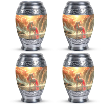 Personalized Mother Memorial Urn for Mom - 10-inch, 200 cu in - Yatskia