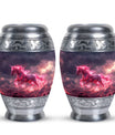 Neon Unicorn Cremation Urns For Human Ashes - Funeral Urns For Men