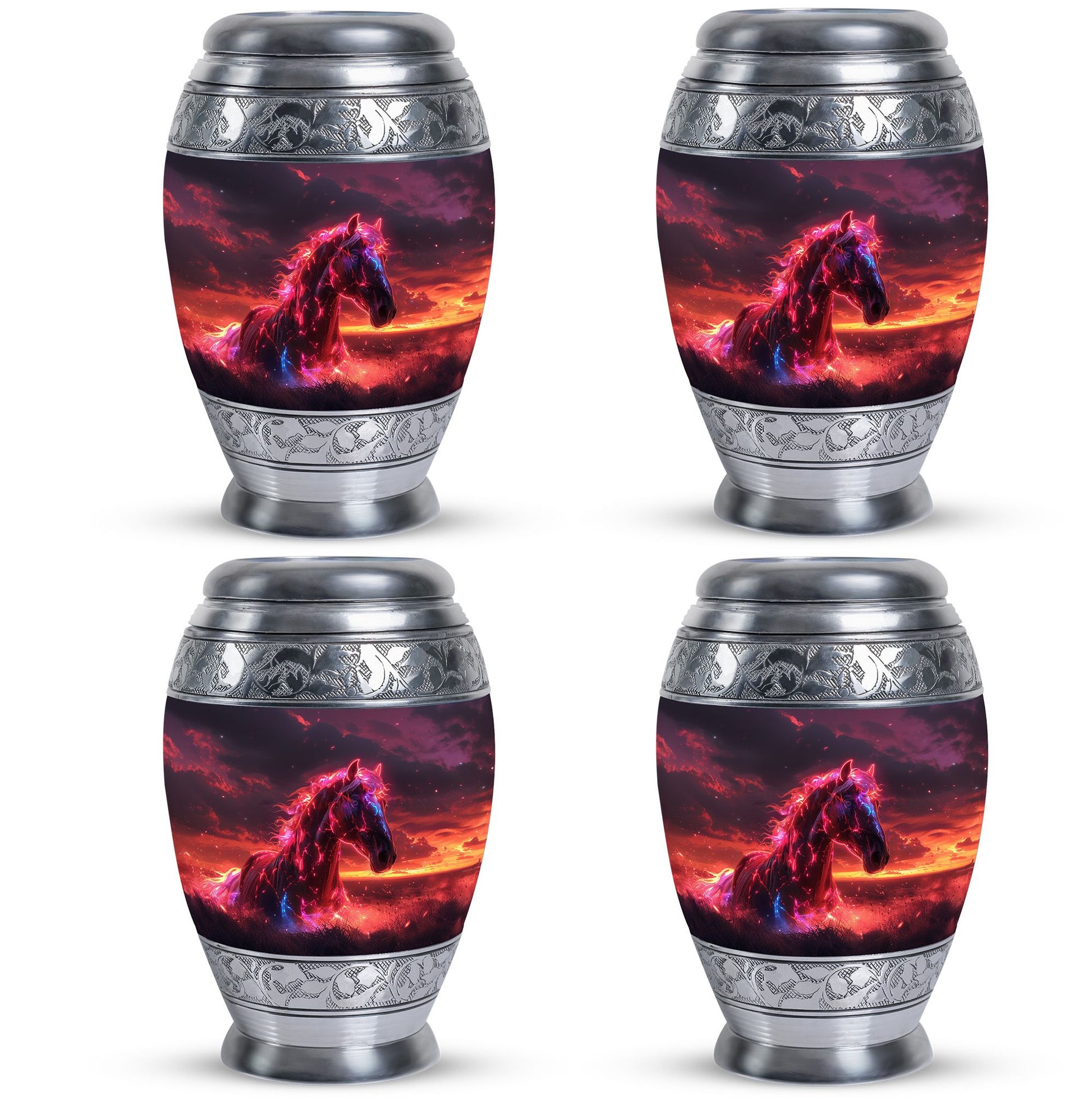 Twilight Vigor Cremation Urns For Human Ashes - Urn Keepsake Set