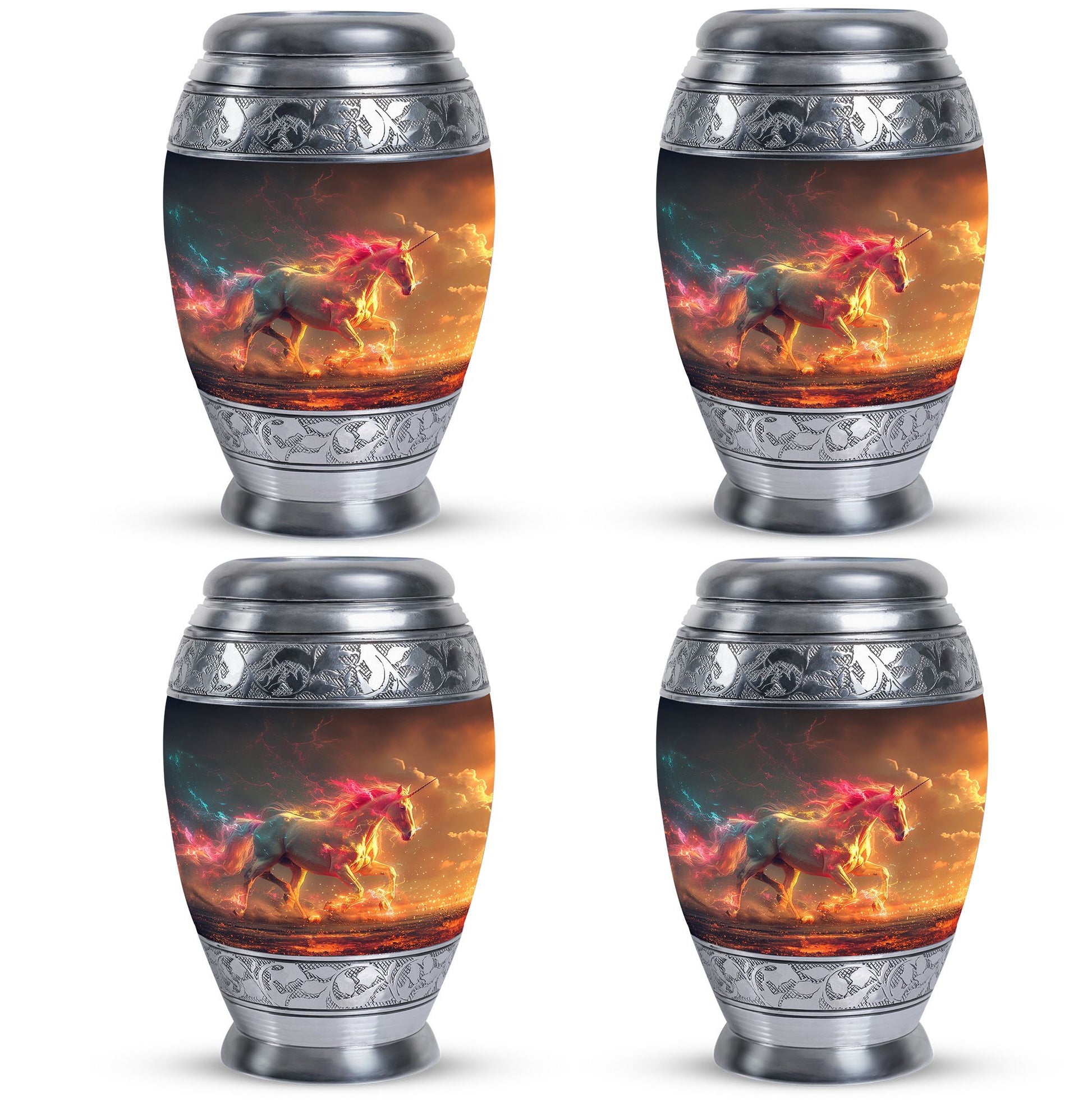 Unicorn Cremation Urns For Human Ashes - Urn For Men & Women