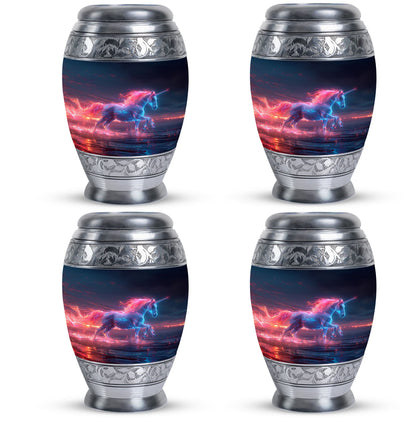 Personalized Horse Cremation Urn for Women - 10-inch, 200 cu in - Yatskia