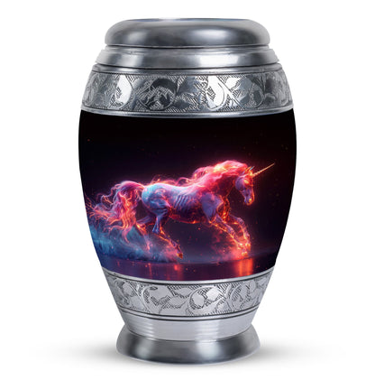 Personalized Unicorn Cremation Urn for Adult - 10-inch, 200 cu in - Yatskia