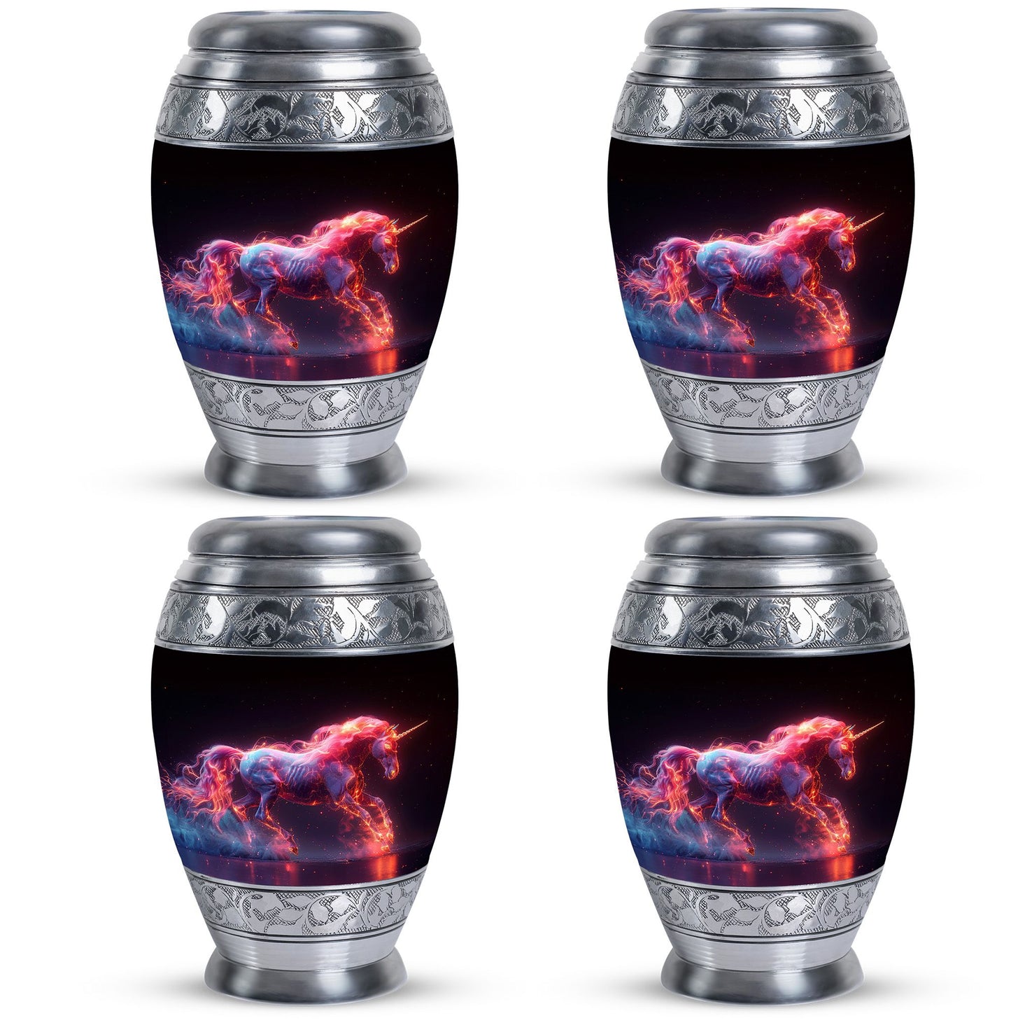 Personalized Unicorn Cremation Urn for Adult - 10-inch, 200 cu in - Yatskia