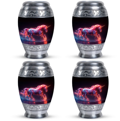 Personalized Unicorn Cremation Urn for Adult - 10-inch, 200 cu in - Yatskia