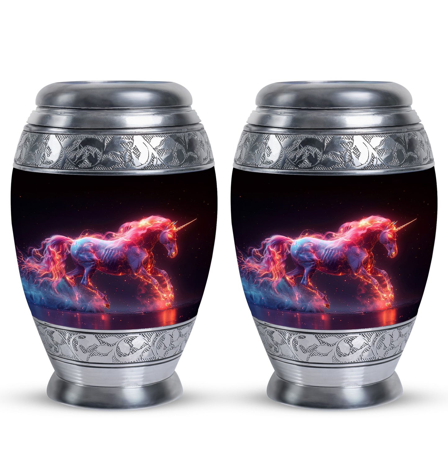 Personalized Unicorn Cremation Urn for Adult - 10-inch, 200 cu in - Yatskia