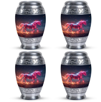 Personalized Unicorn Cremation Urn for Women - 10-inch, 200 cu in - Yatskia