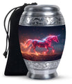 Sparkling Unicorn Cremation Urns Large & Small Combo For Women & Men