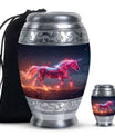 Sparkling Unicorn Cremation Urns Large & Small Combo For Women & Men