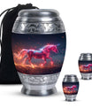 Sparkling Unicorn Cremation Urns Large & Small Combo For Women & Men