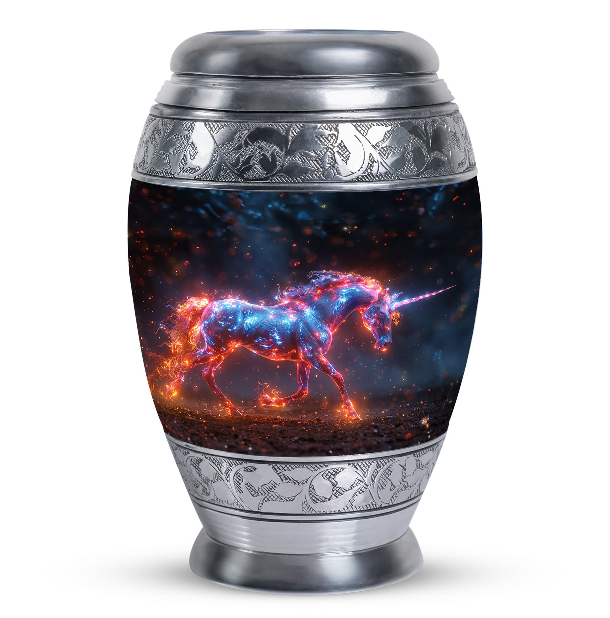 Supernova Steed Unicorn Cremation Urns For Human Ashes - Funeral Urn