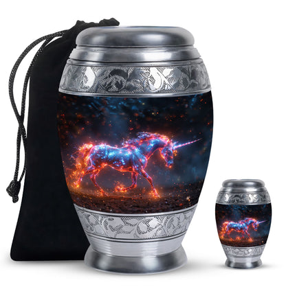 Personalized Mother Cremation Urn for Mom - 10-inch, 200 cu in - Yatskia