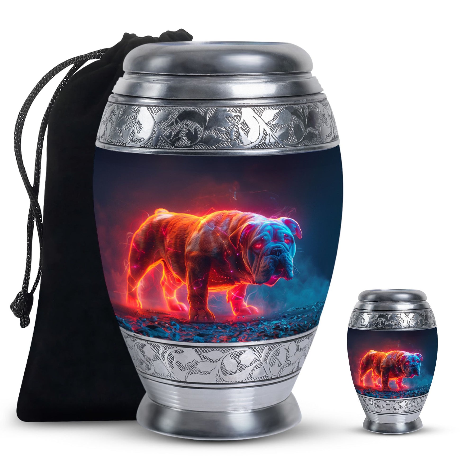 Bulldog Cremation Urns For Human Ashes - Cremation Urn For Men