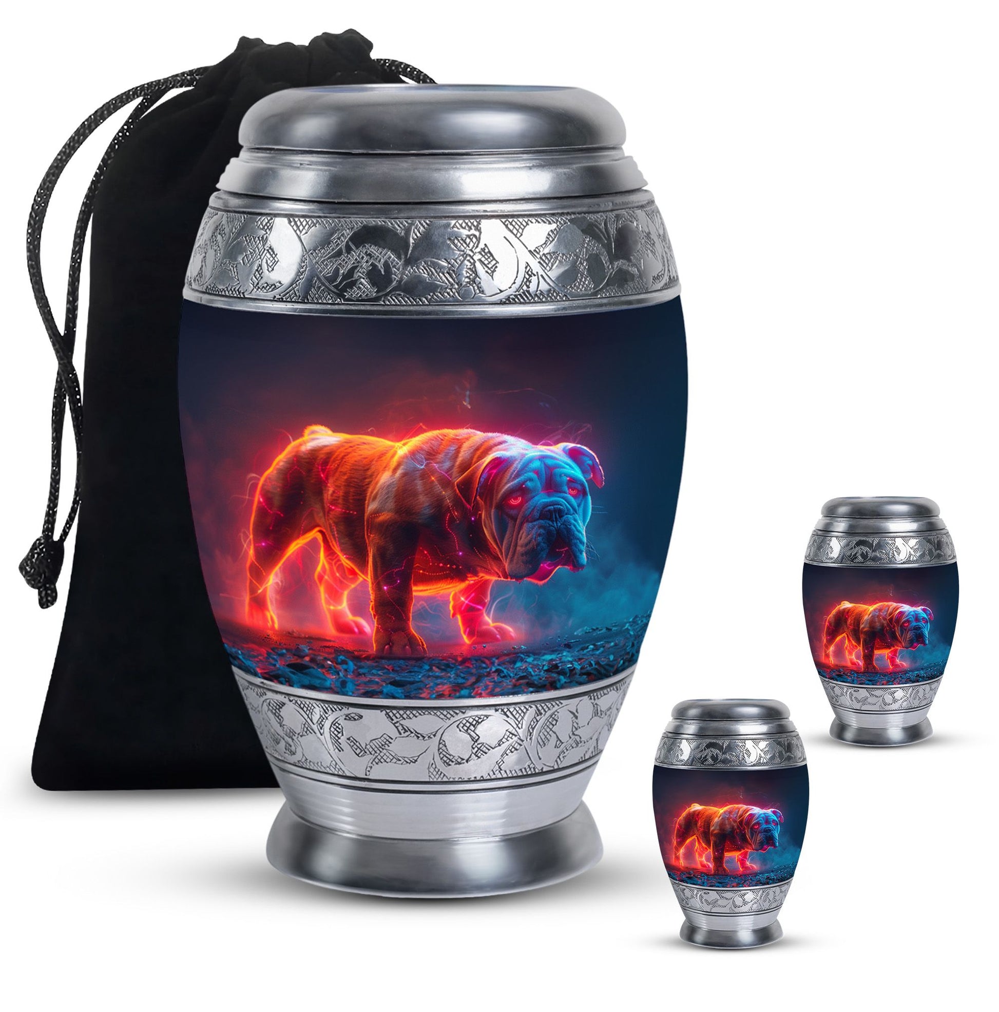 Bulldog Cremation Urns For Human Ashes - Cremation Urn For Men