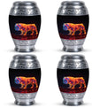 Inferno Bully Dog Cremation Urns For Human Ashes - Urn Set For Ashes