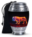 Inferno Bully Dog Cremation Urns For Human Ashes - Urn Set For Ashes