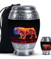 Inferno Bully Dog Cremation Urns For Human Ashes - Urn Set For Ashes