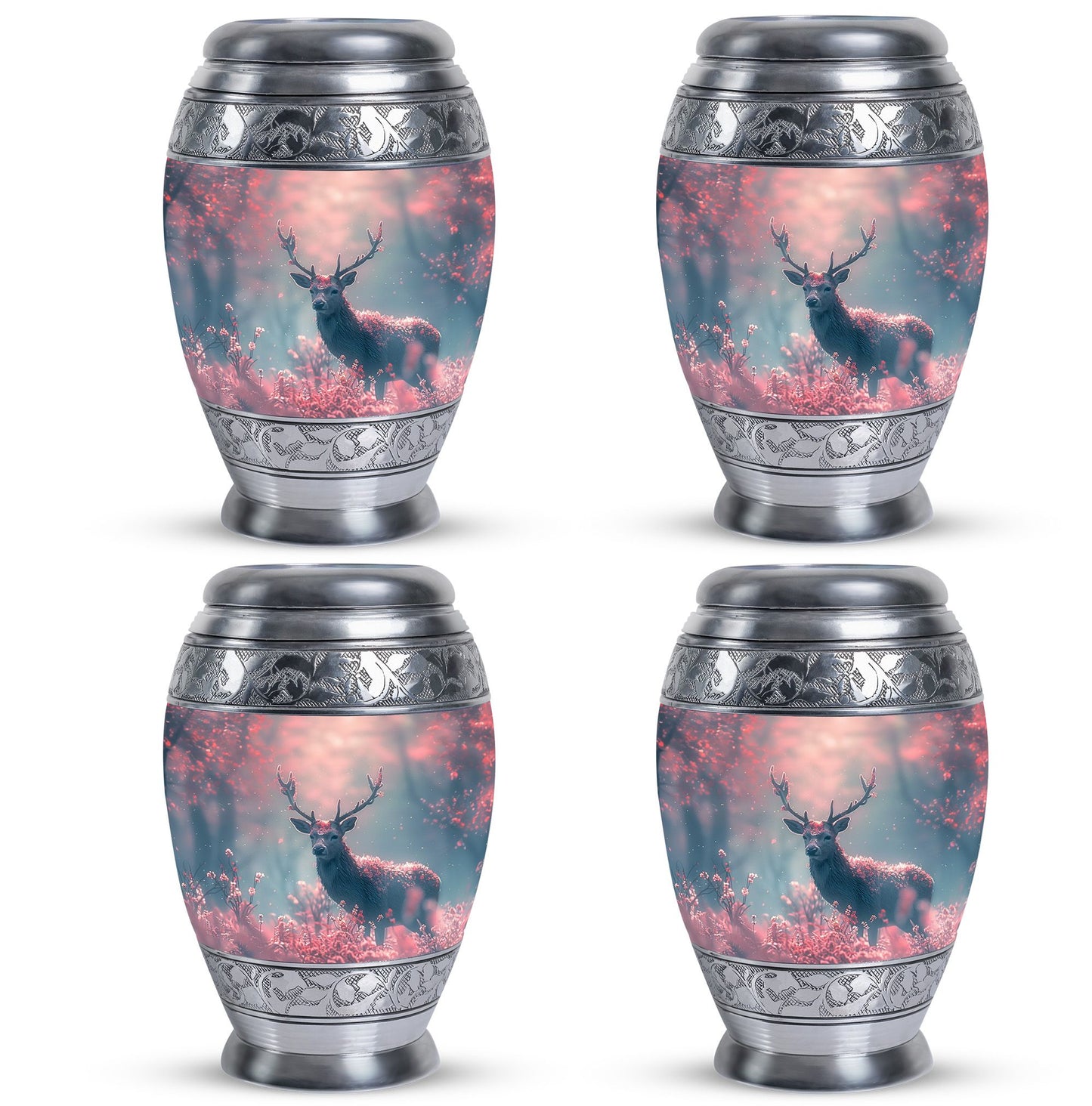 Vibrant Memorial Ashes Urn - Bulldog Funeral Cremation Urn For Pets
