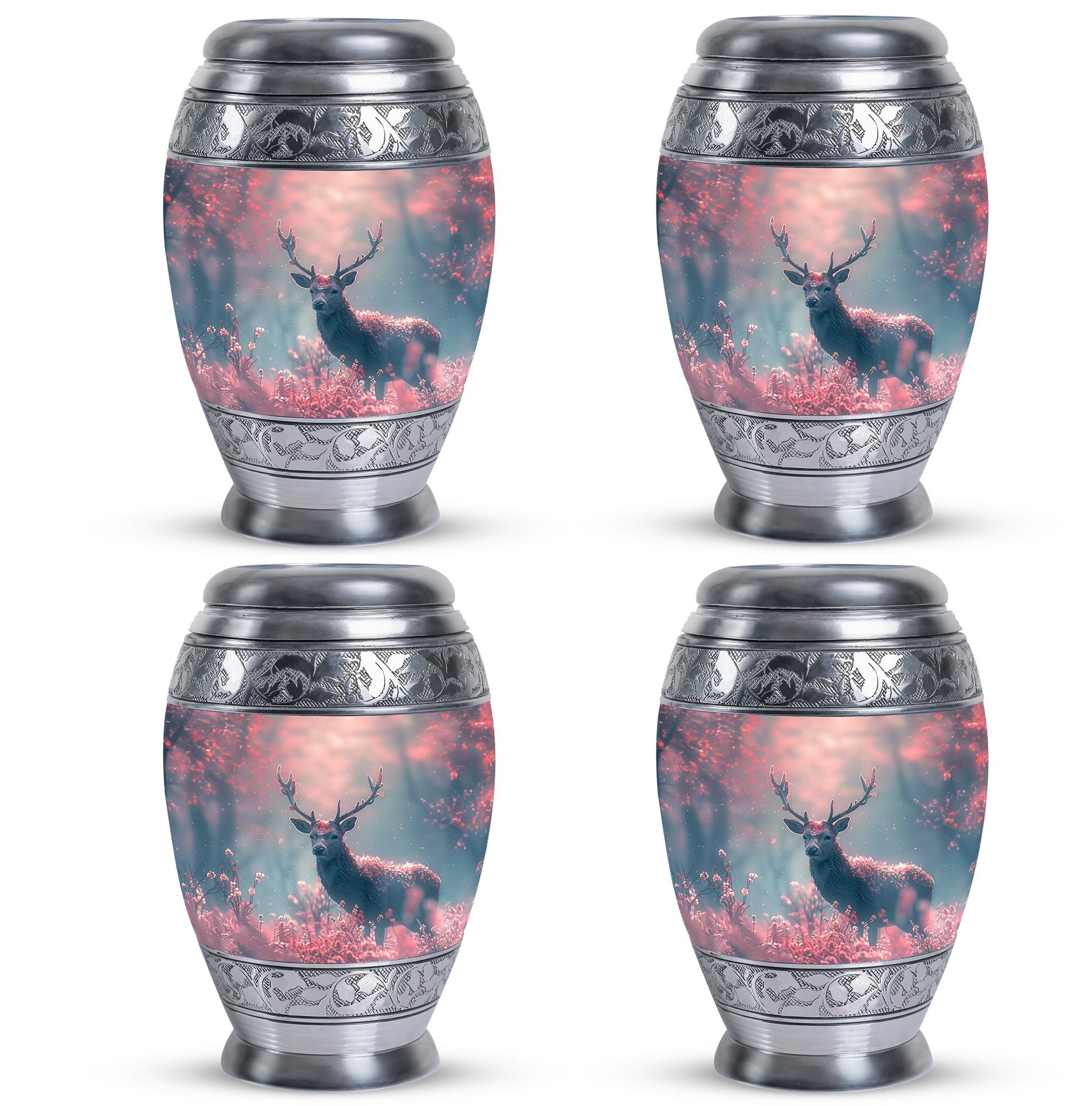 Vibrant Memorial Ashes Urn - Bulldog Funeral Cremation Urn For Pets