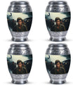 Soldier Urn Memorial For Adult Men & Women - Veteran Cremation Urn