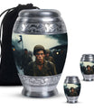 Soldier Urn Memorial For Adult Men & Women - Veteran Cremation Urn