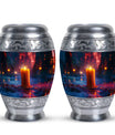 Candlelight Memorial Tribute Urn For Men - Majestic Ashes Memorial Urns