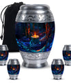 Mystic Flame Candle Urn For Women - Candle Large Urn For Human Ashes