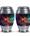 Mystic Vapor Candle Urn - Cosmic Candle Urn Large Memorial For Ashes