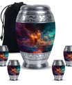 Mystic Vapor Candle Urn - Cosmic Candle Urn Large Memorial For Ashes