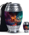 Mystic Vapor Candle Urn - Cosmic Candle Urn Large Memorial For Ashes
