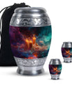 Mystic Vapor Candle Urn - Cosmic Candle Urn Large Memorial For Ashes