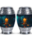 Flaming Candle Urns For Loved Ones - Magical Cremation Ashes Large Urn